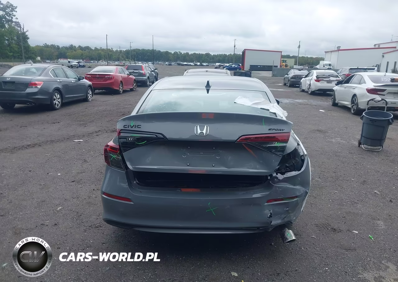 2026 Honda Civic Sport VIN:2HGFE2F59TH615299 - 16