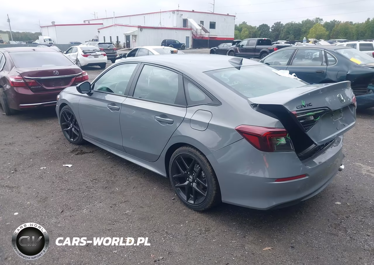 2026 Honda Civic Sport VIN:2HGFE2F59TH615299 - 3