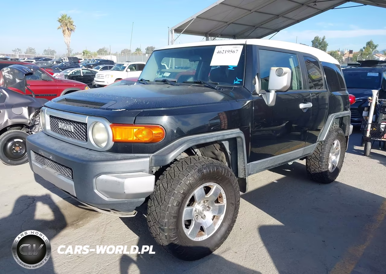 2007 Toyota Fj Cruiser VIN:JTEBU11F870027555 - 2
