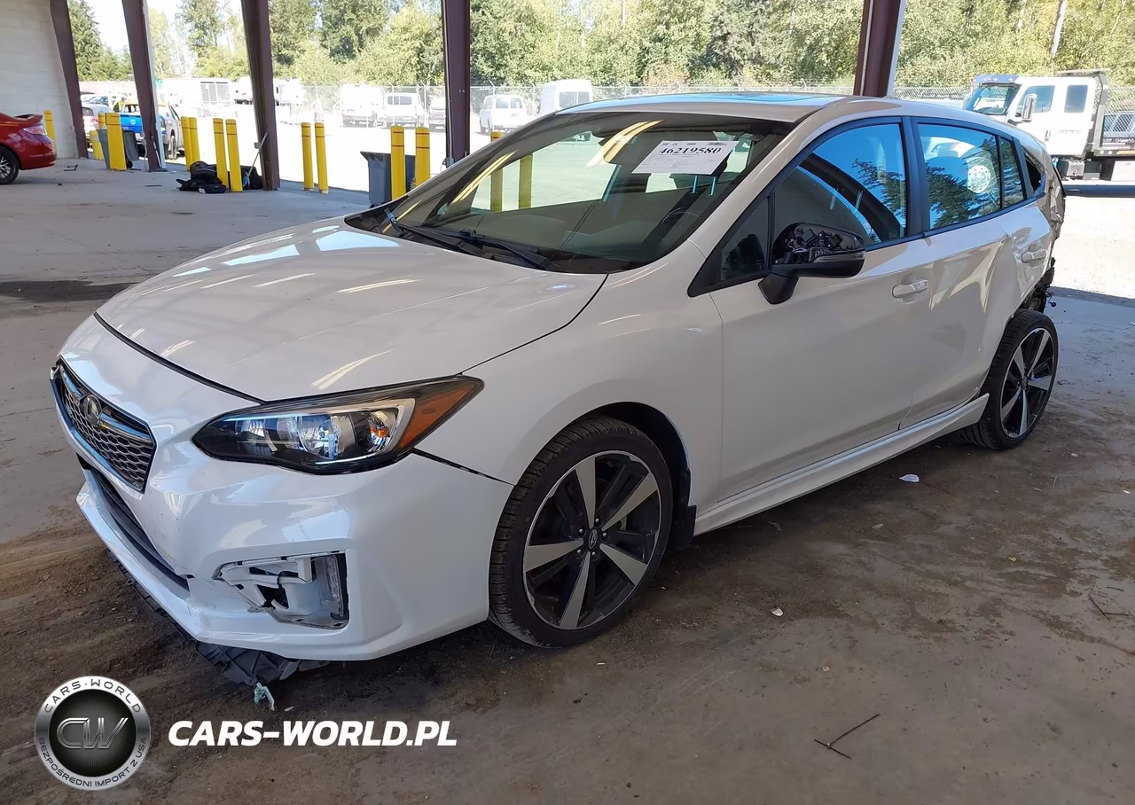 2019 Subaru Impreza 2.0I Sport VIN:4S3GTAM67K3752712 - 2
