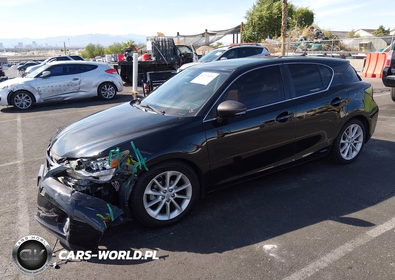 2013 Lexus Ct 200H VIN:JTHKD5BH8D2163923 - 2