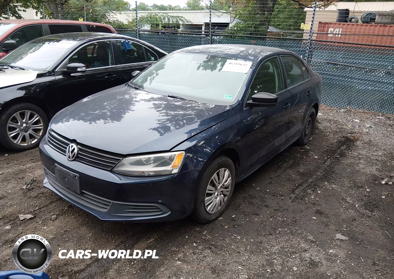 2014 Volkswagen Jetta 2.0L S VIN:3VW2K7AJ8EM438401 - 2