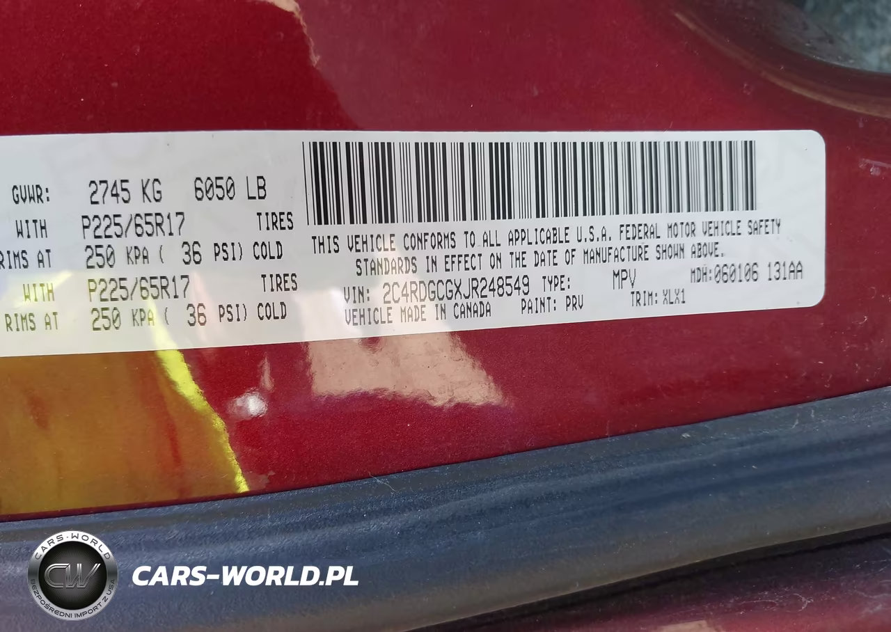 2018 Dodge Grand Caravan Sxt VIN:2C4RDGCGXJR248549 - 9