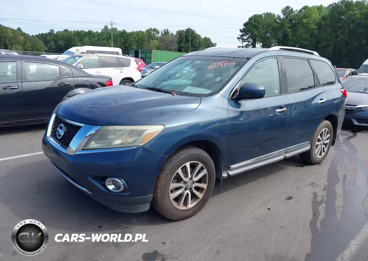 2013 Nissan Pathfinder Sl VIN:5N1AR2MN8DC686221 - 2
