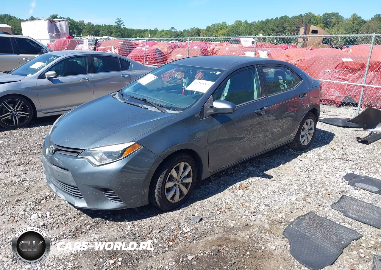 2014 Toyota Corolla Le VIN:2T1BURHE4EC026356 - 2