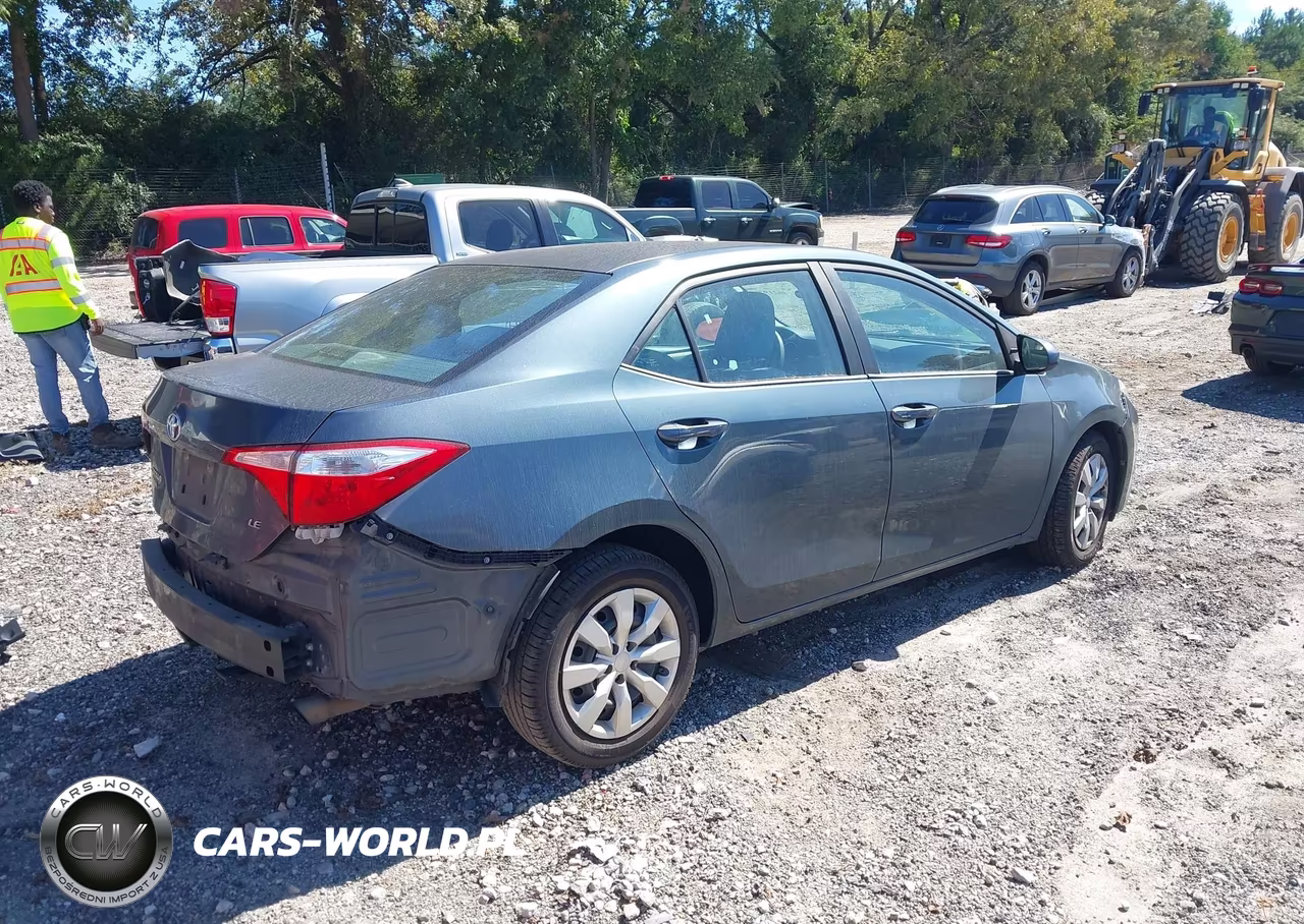 2014 Toyota Corolla Le VIN:2T1BURHE4EC026356 - 4