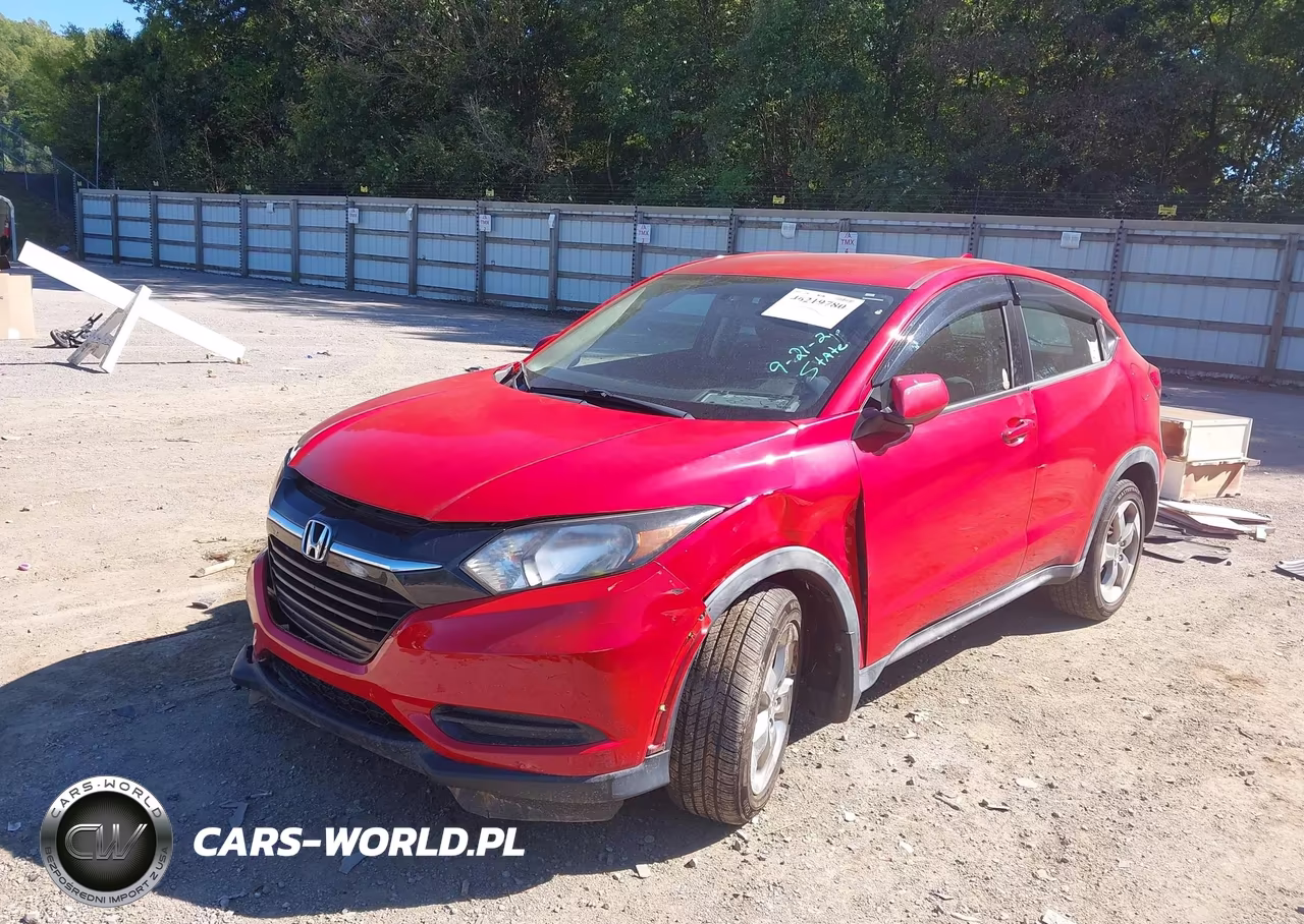 2017 Honda Hr-V Lx VIN:3CZRU6H35HG708257 - 2