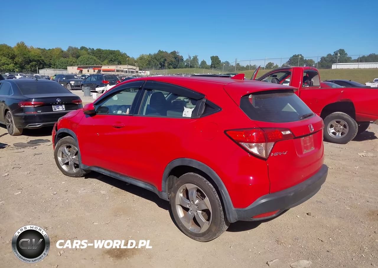 2017 Honda Hr-V Lx VIN:3CZRU6H35HG708257 - 3