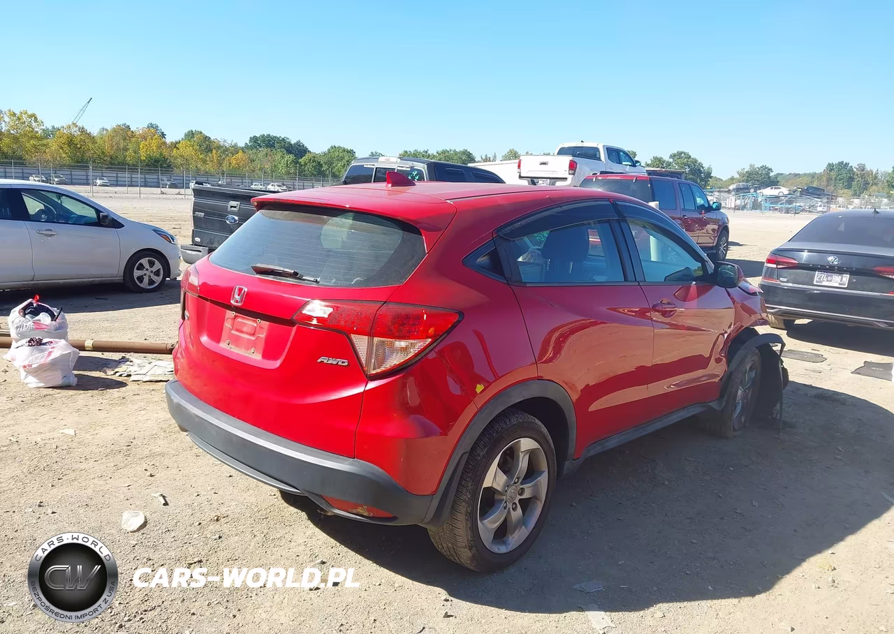 2017 Honda Hr-V Lx VIN:3CZRU6H35HG708257 - 4
