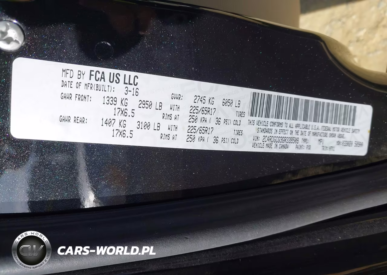 2016 Dodge Grand Caravan Sxt VIN:2C4RDGCG3GR339509 - 9