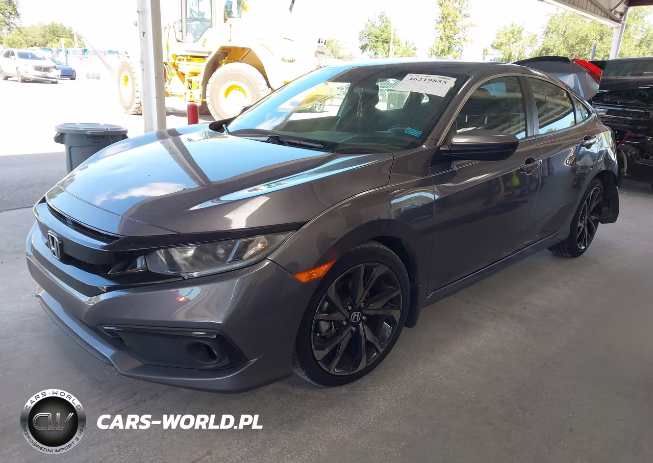 2021 Honda Civic Sport VIN:2HGFC2F84MH503592 - 2