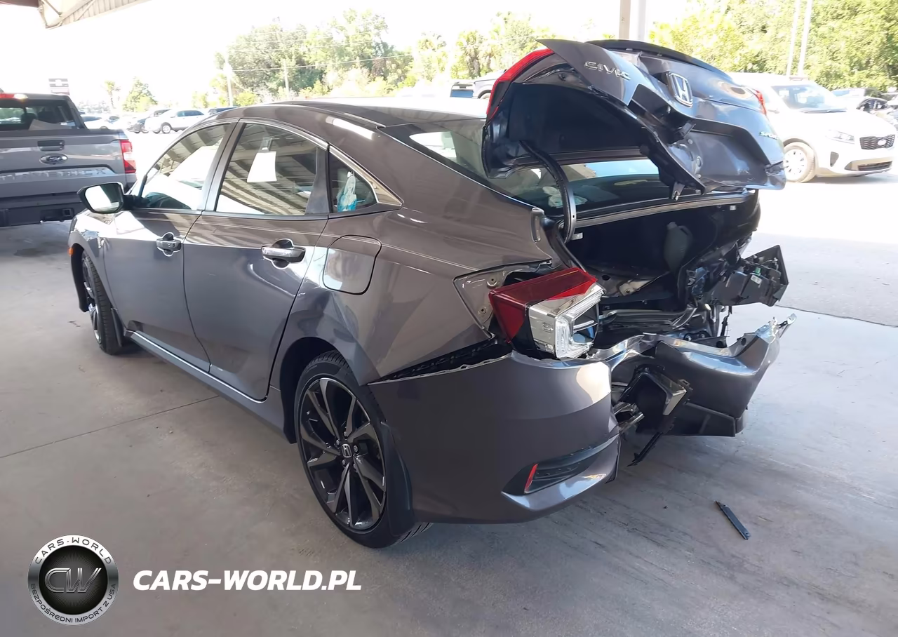 2021 Honda Civic Sport VIN:2HGFC2F84MH503592 - 3