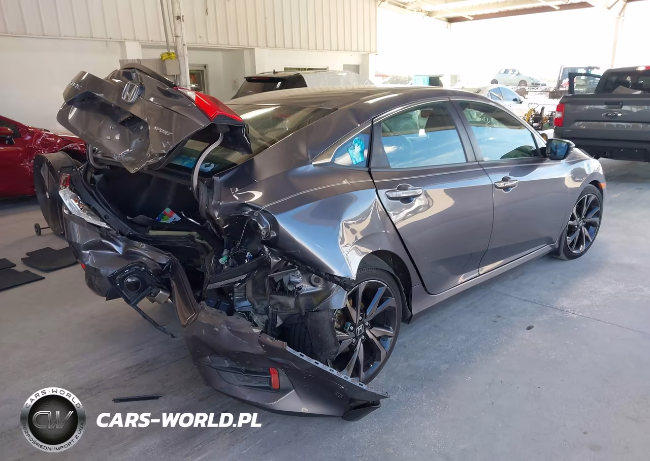 2021 Honda Civic Sport VIN:2HGFC2F84MH503592 - 4