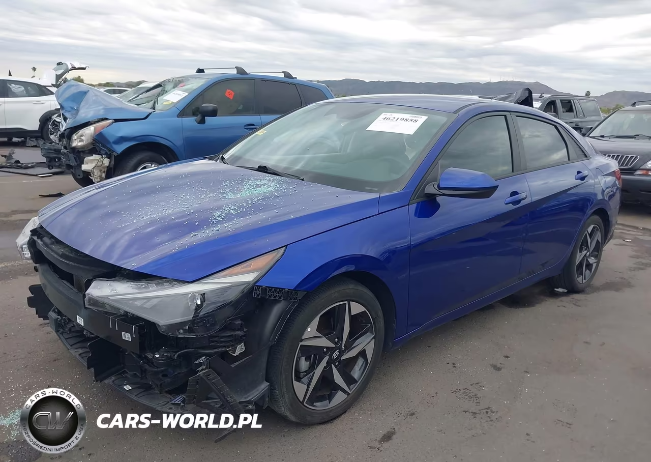 2023 Hyundai Elantra Sel VIN:KMHLS4AG9PU599795 - 2