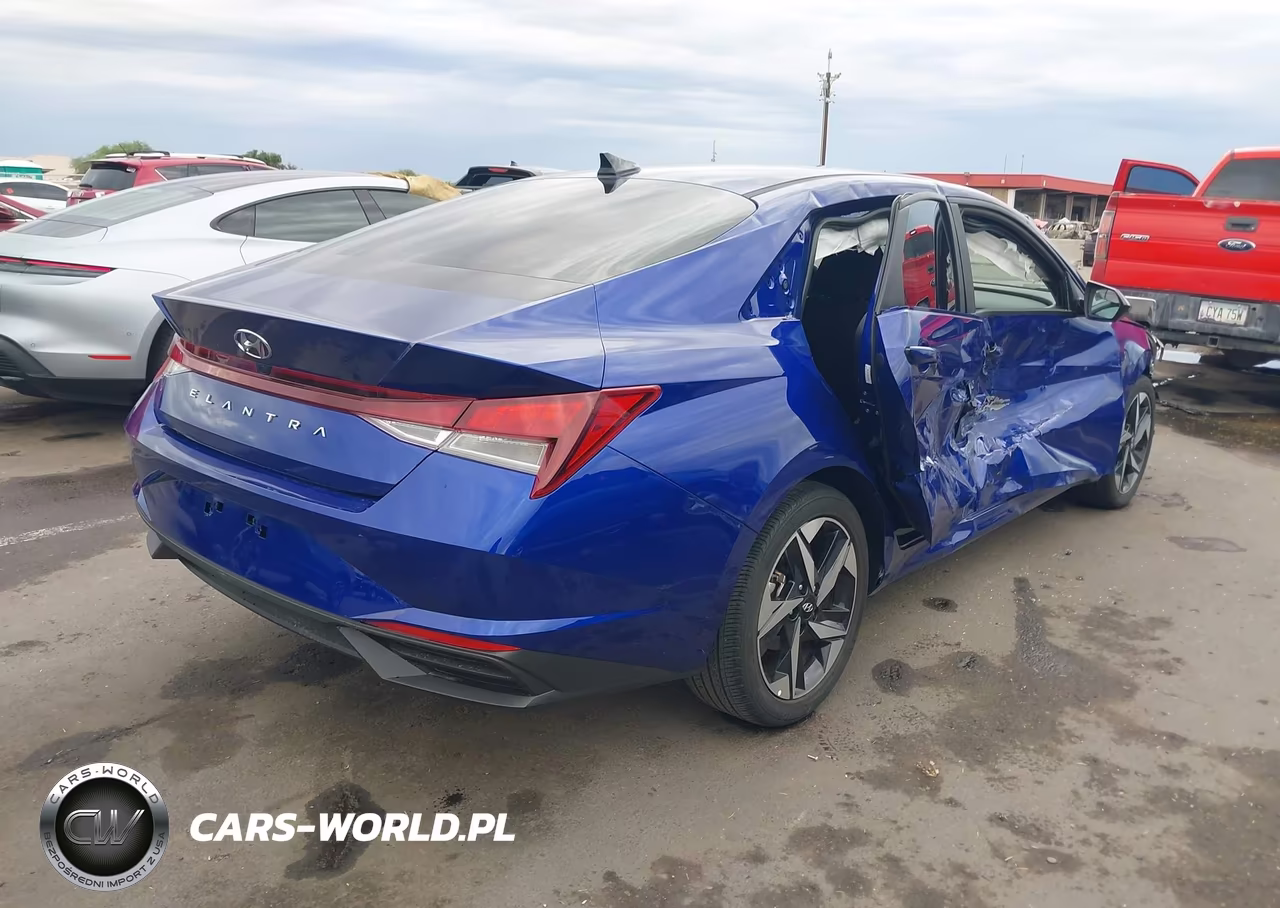 2023 Hyundai Elantra Sel VIN:KMHLS4AG9PU599795 - 4