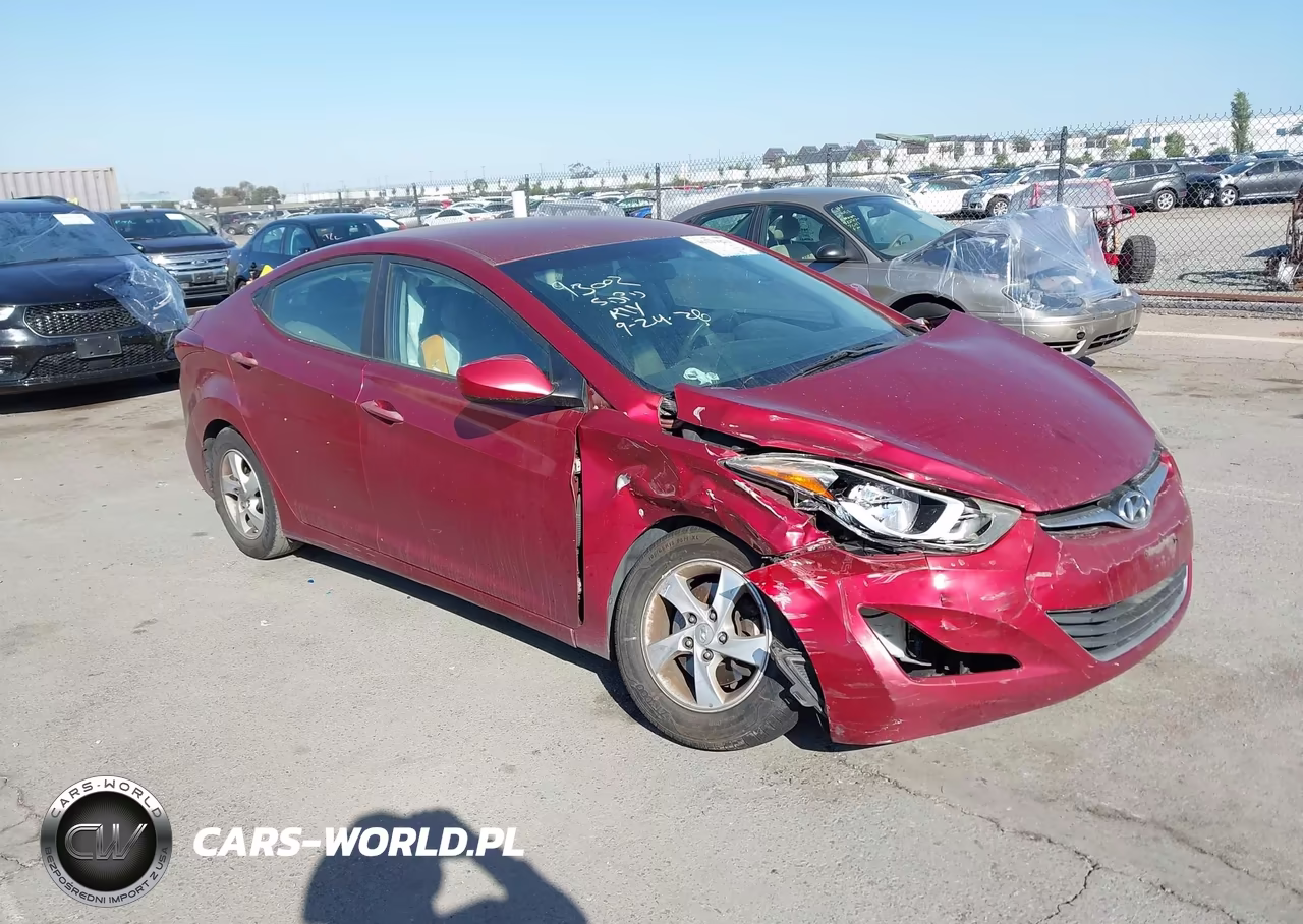 2014 Hyundai Elantra Se – zdjęcie 1 z 20