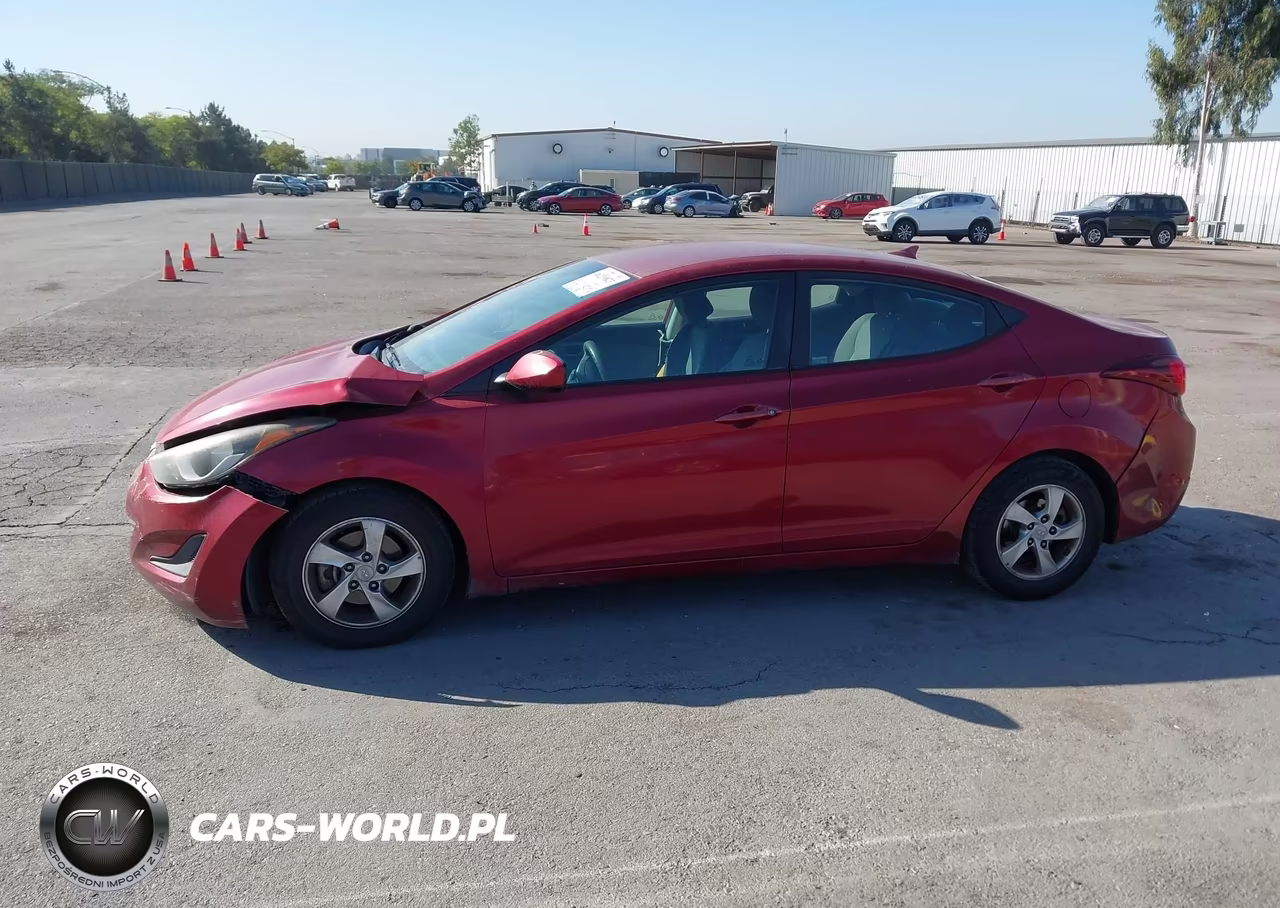 2014 Hyundai Elantra Se VIN:5NPDH4AE4EH534396 - 18