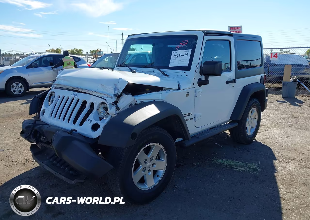 2012 Jeep Wrangler Sport VIN:1C4AJWAGXCL184608 - 2
