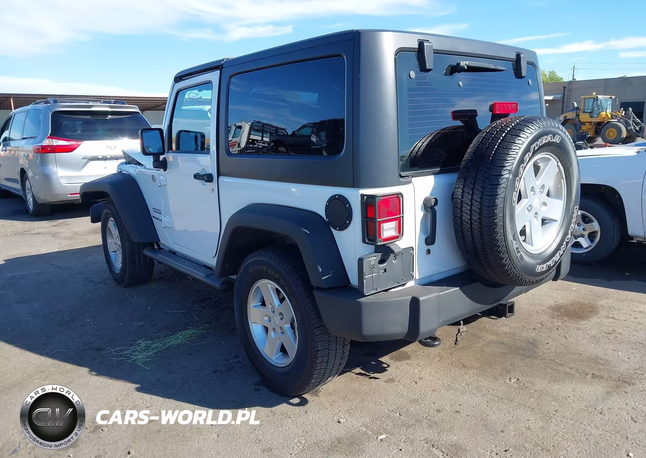 2012 Jeep Wrangler Sport VIN:1C4AJWAGXCL184608 - 3