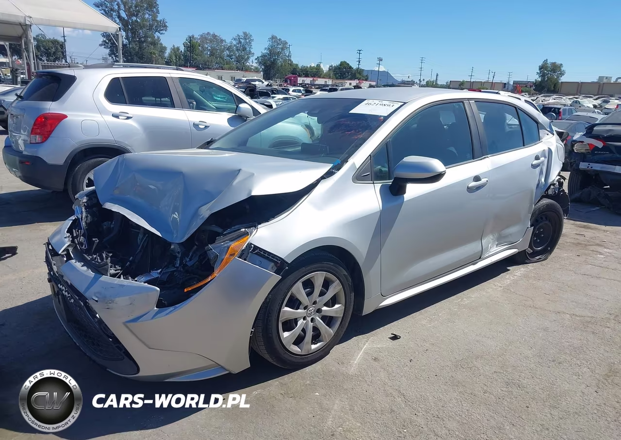 2021 Toyota Corolla Le VIN:5YFEPMAE7MP193472 - 2