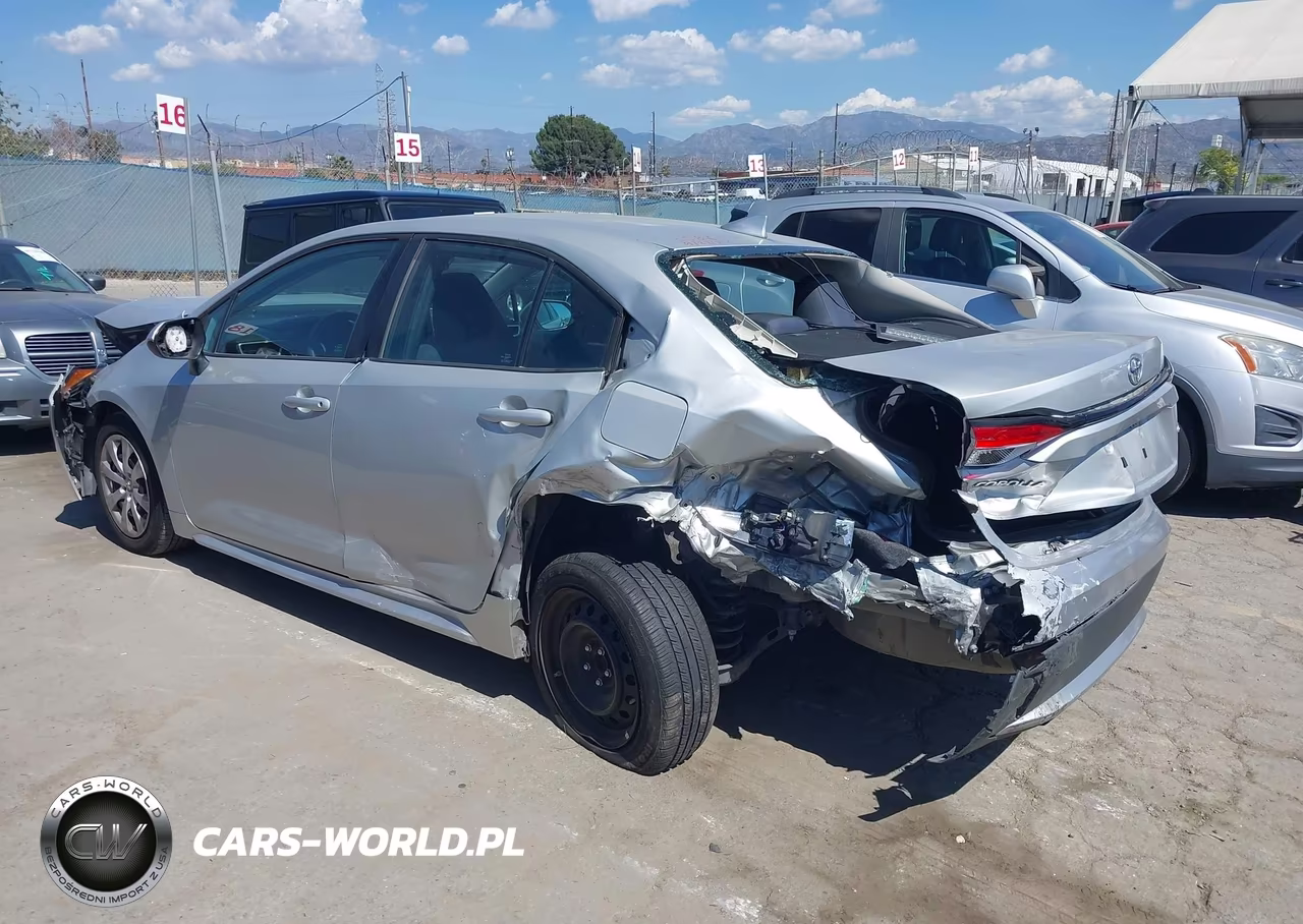 2021 Toyota Corolla Le VIN:5YFEPMAE7MP193472 - 3