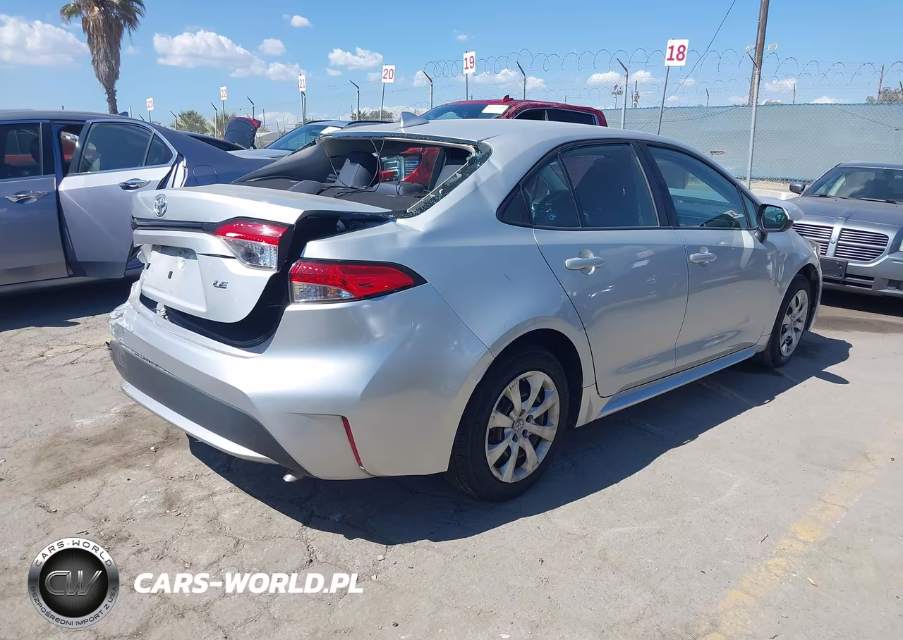 2021 Toyota Corolla Le VIN:5YFEPMAE7MP193472 - 4