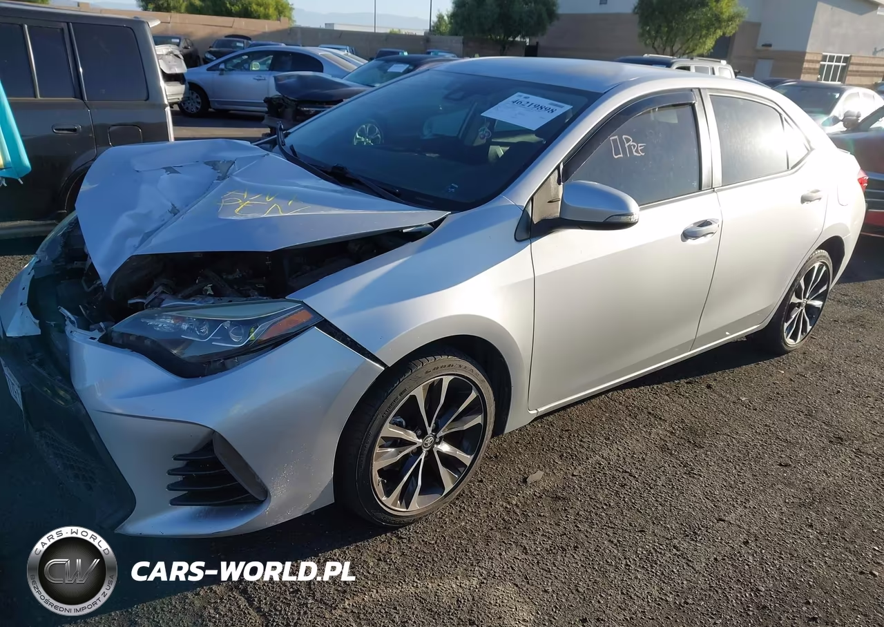 2017 Toyota Corolla Se VIN:5YFBURHE7HP705204 - 2