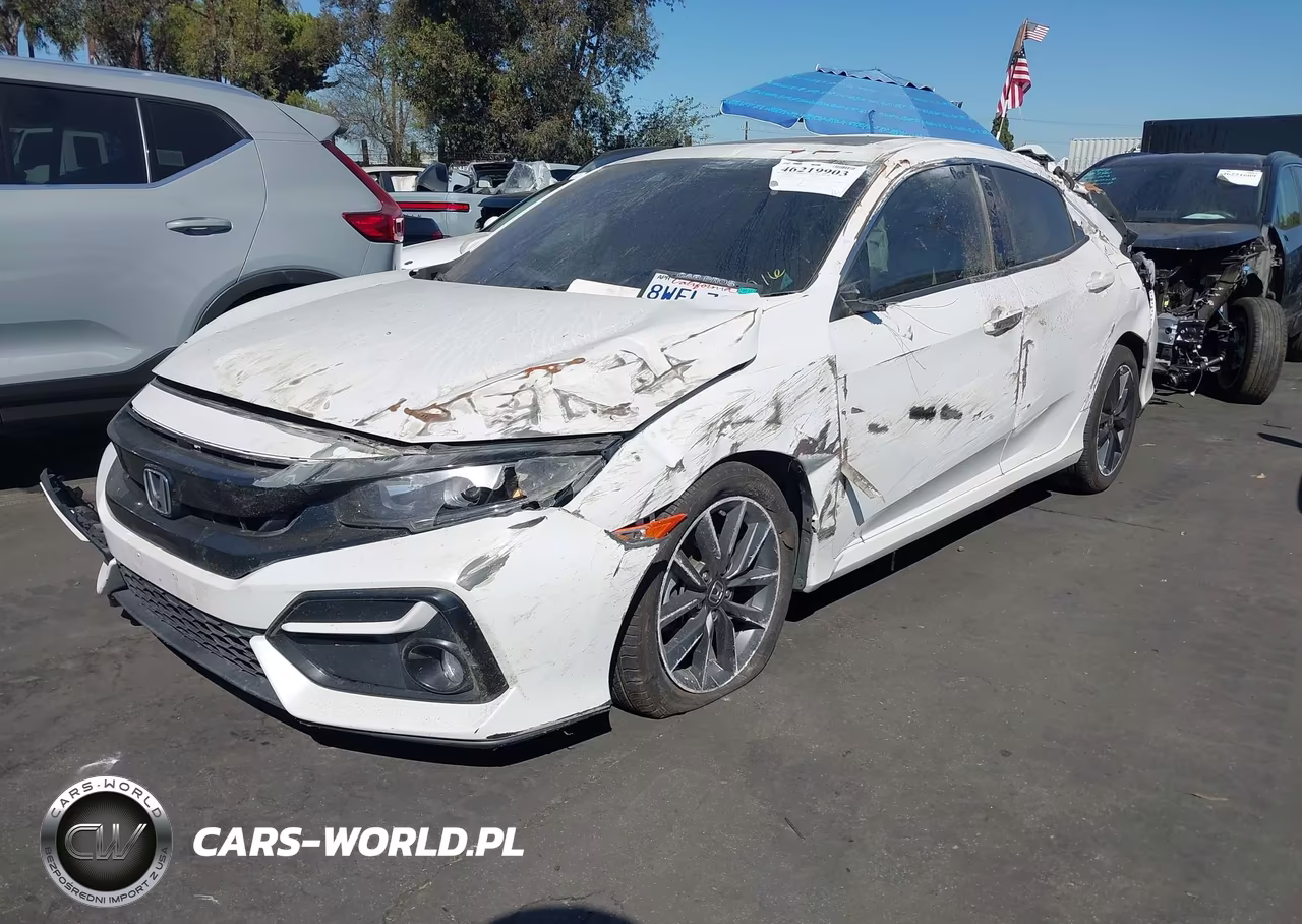 2021 Honda Civic Ex VIN:SHHFK7H67MU405901 - 2