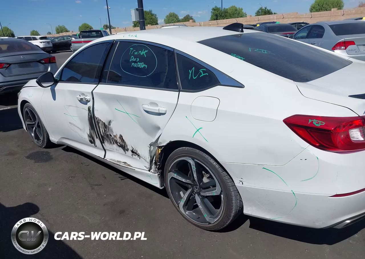 2021 Honda Accord Sport VIN:1HGCV1F37MA015909 - 6