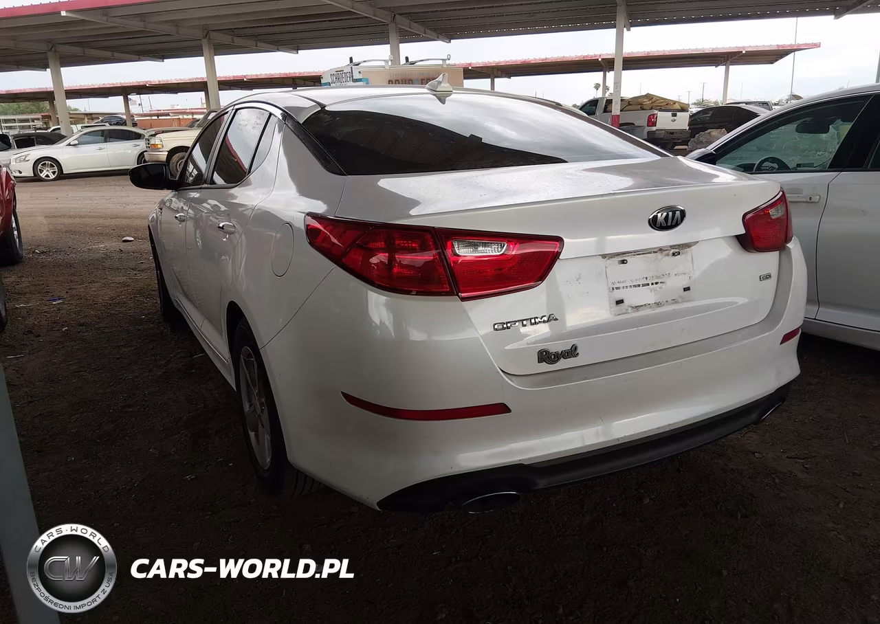 2015 Kia Optima Lx VIN:KNAGM4A78F5640410 - 3