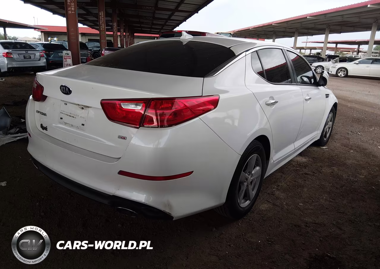 2015 Kia Optima Lx VIN:KNAGM4A78F5640410 - 4