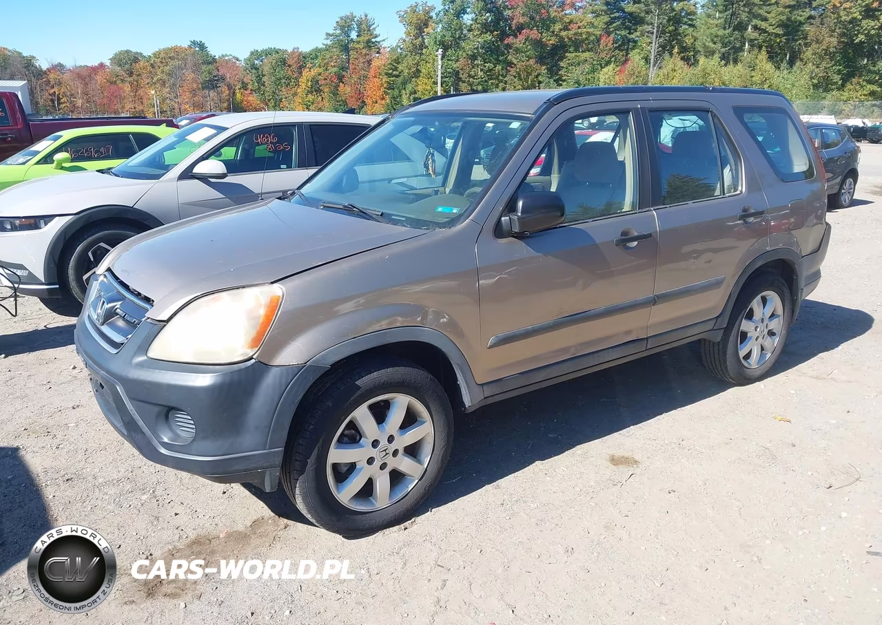 2005 Honda Cr-V Lx VIN:SHSRD78595U314185 - 2