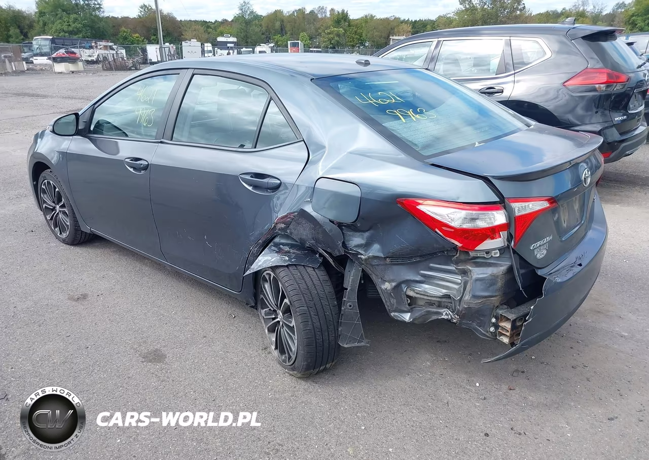 2015 Toyota Corolla S Plus VIN:5YFBURHE7FP201751 - 3