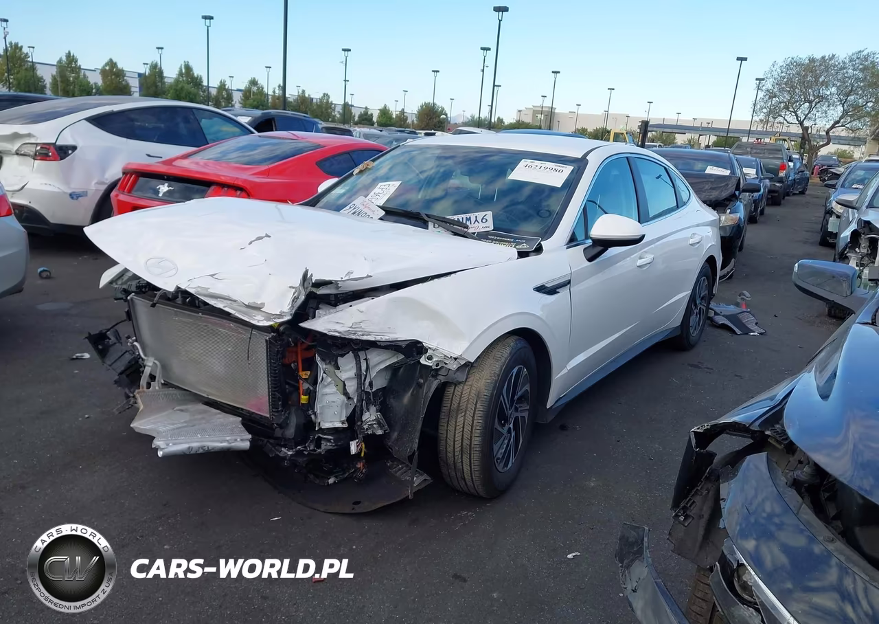 2026 Hyundai Sonata Hybrid Blue VIN:KMHL24JJ6TA138531 - 2