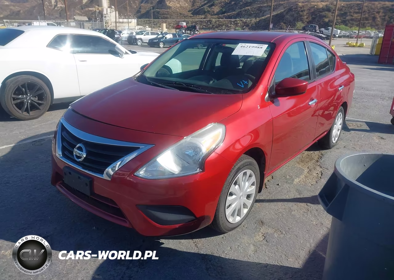 2019 Nissan Versa 1.6 Sv VIN:3N1CN7APXKL809971 - 2