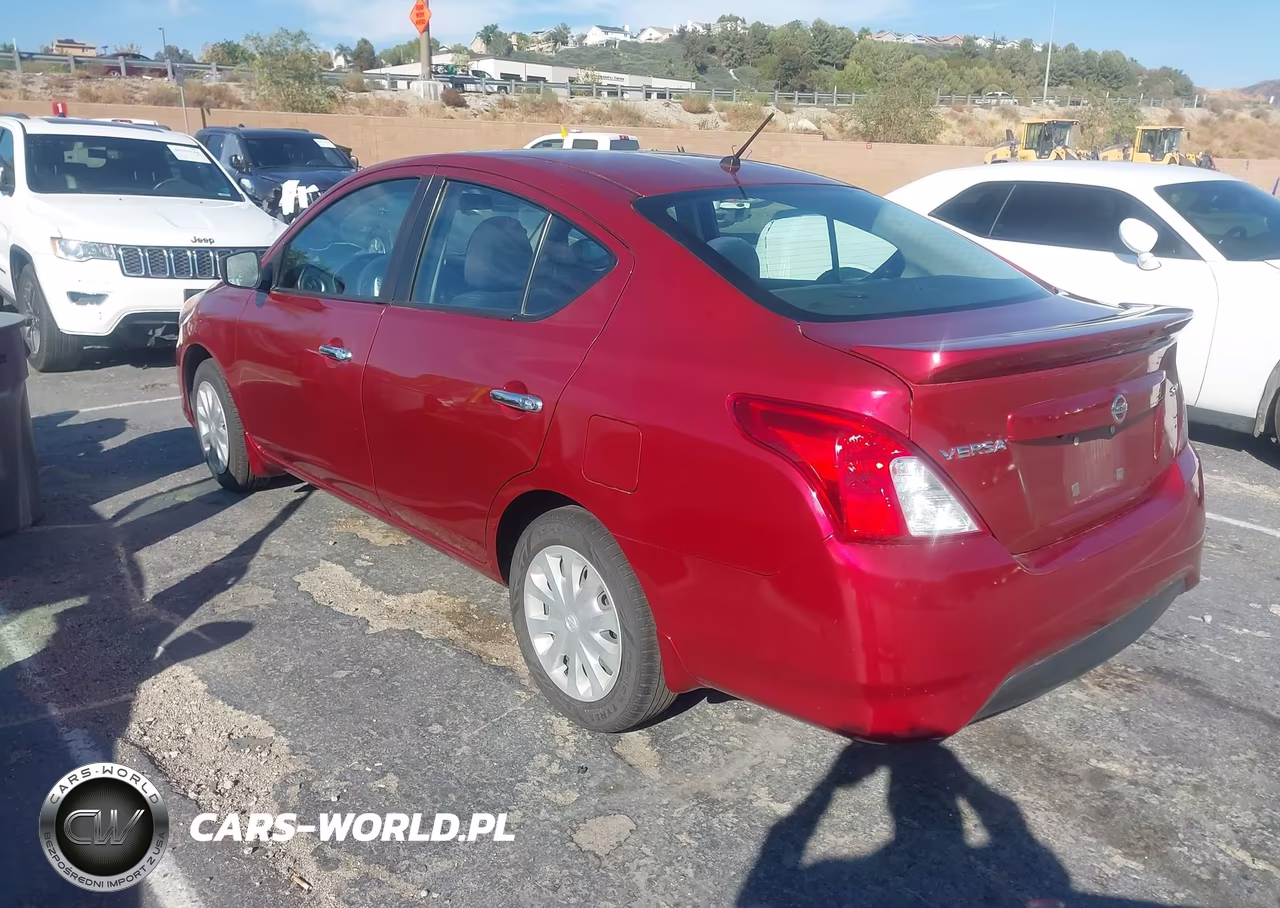 2019 Nissan Versa 1.6 Sv VIN:3N1CN7APXKL809971 - 3