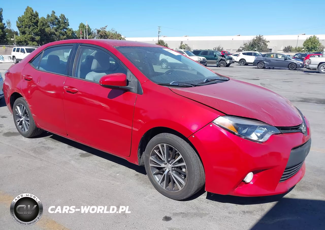 2016 Toyota Corolla Le Plus