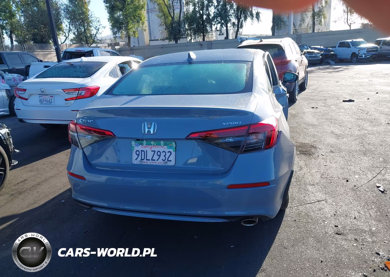 2022 Honda Civic Sport VIN:2HGFE2F51NH601593 - 16