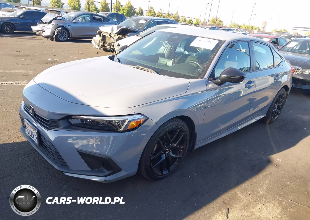 2022 Honda Civic Sport VIN:2HGFE2F51NH601593 - 2