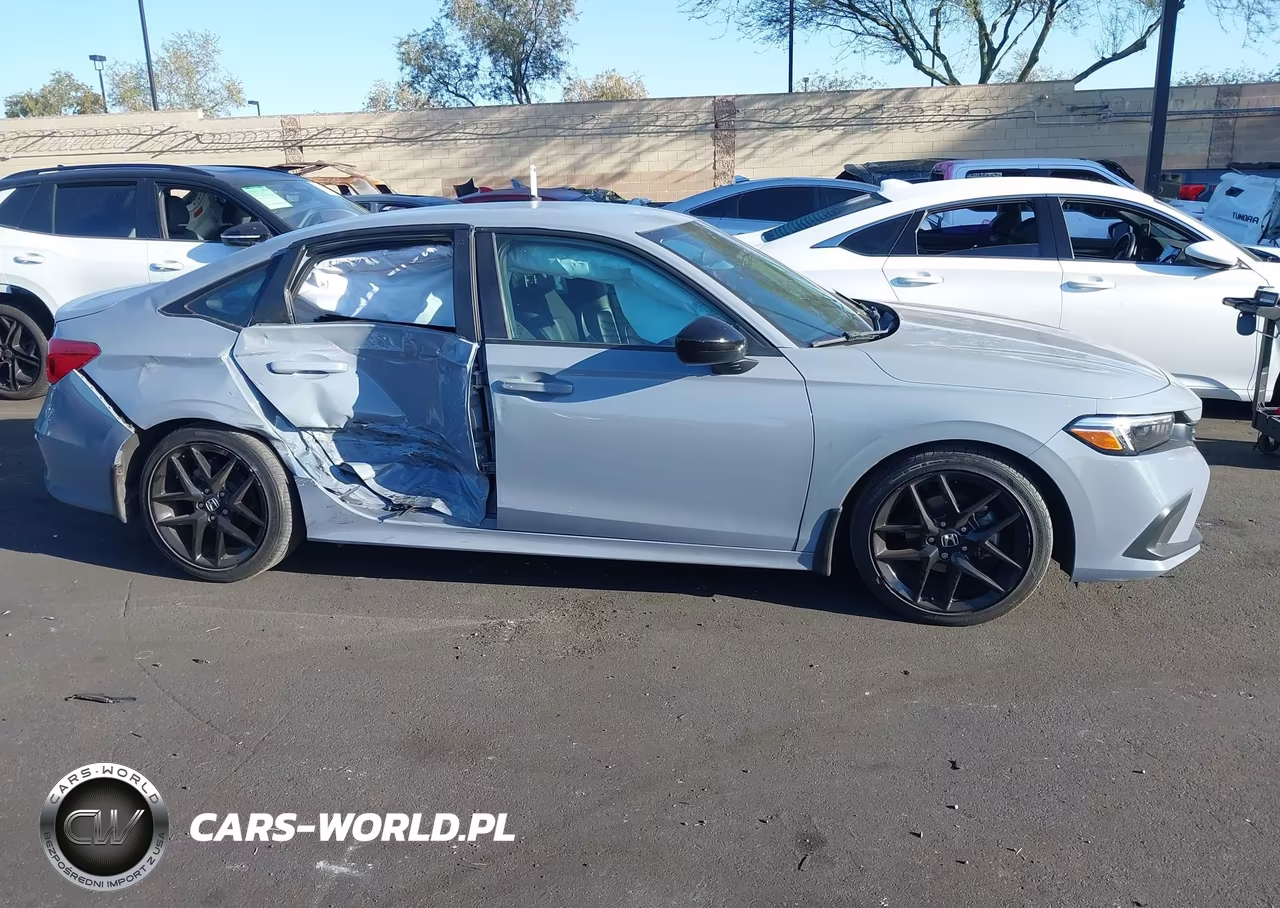 2022 Honda Civic Sport VIN:2HGFE2F51NH601593 - 6