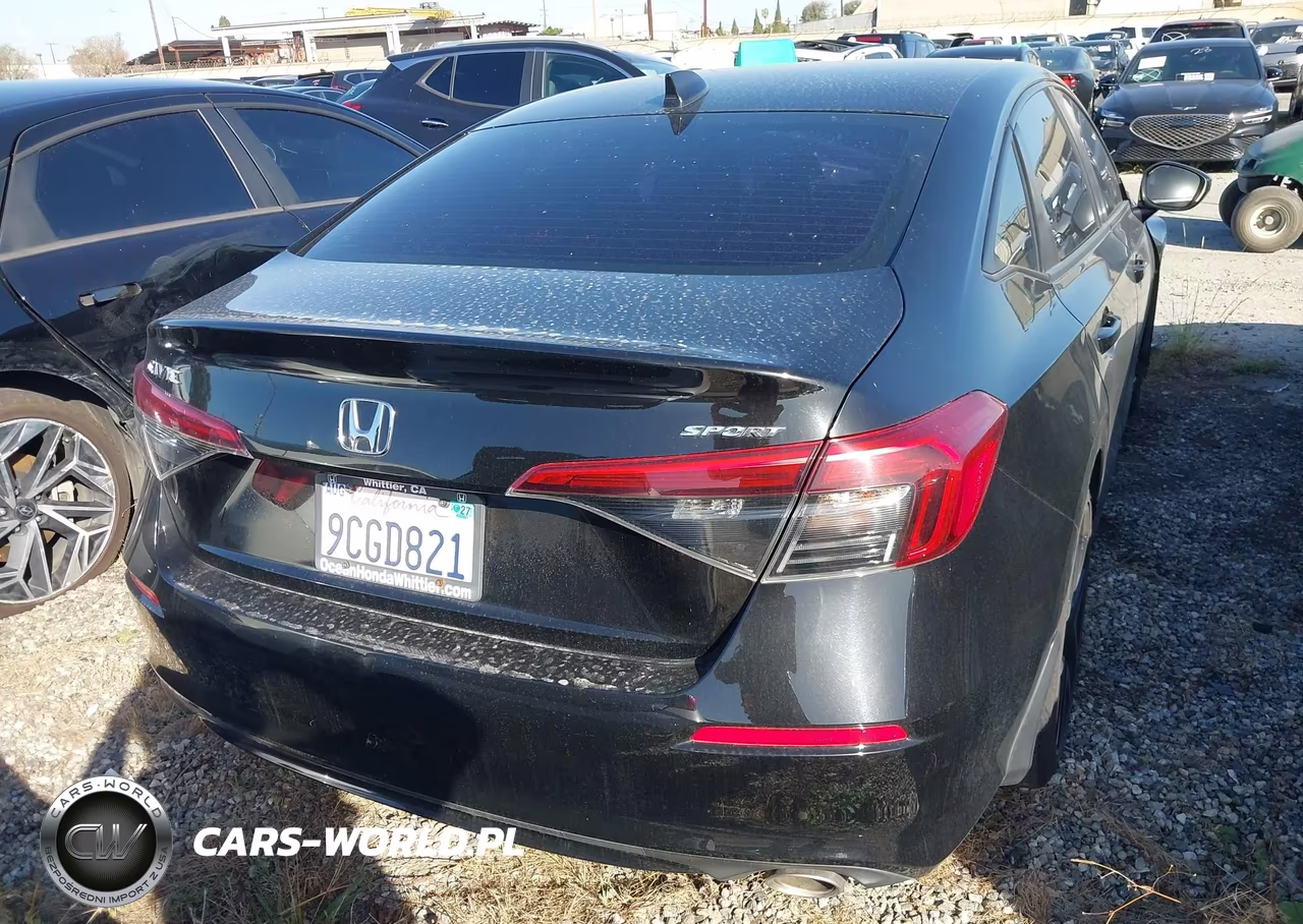 2022 Honda Civic Sport VIN:2HGFE2F55NH596883 - 16