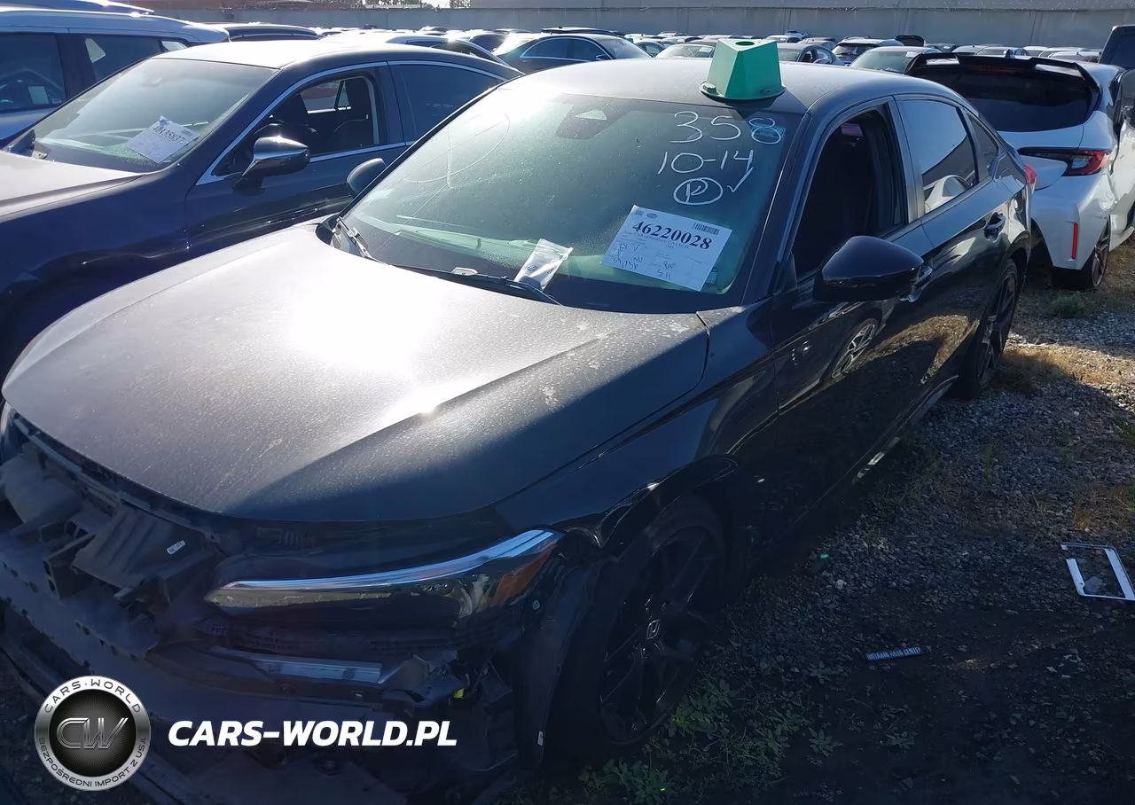 2022 Honda Civic Sport VIN:2HGFE2F55NH596883 - 2