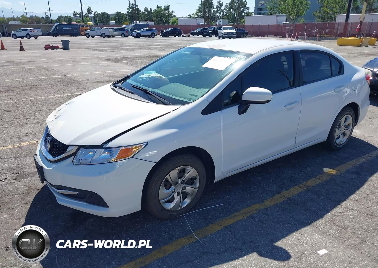2015 Honda Civic Lx VIN:2HGFB2F53FH543304 - 2