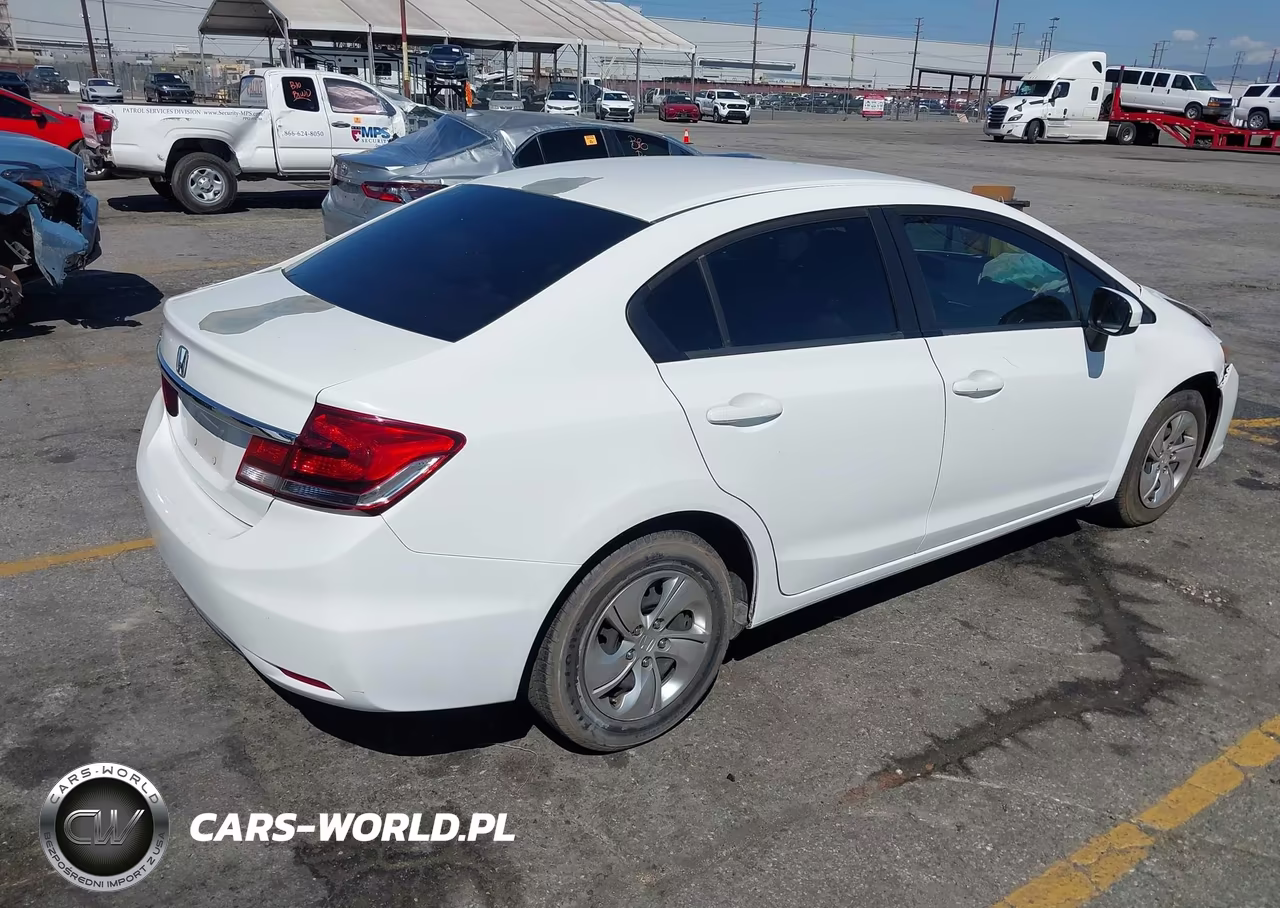 2015 Honda Civic Lx VIN:2HGFB2F53FH543304 - 4