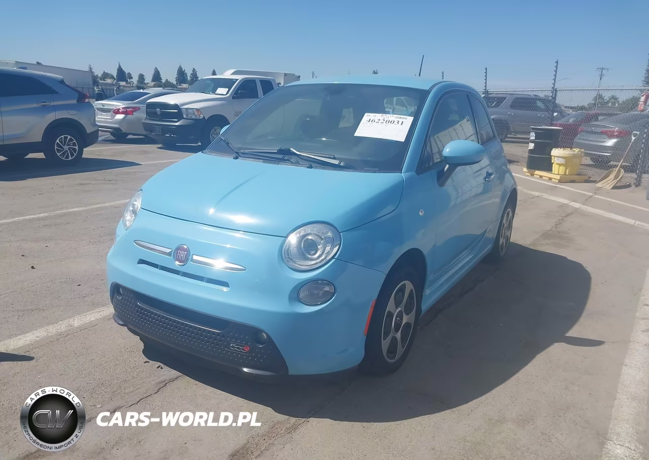 2017 Fiat 500E Battery Electric VIN:3C3CFFGE4HT634365 - 2