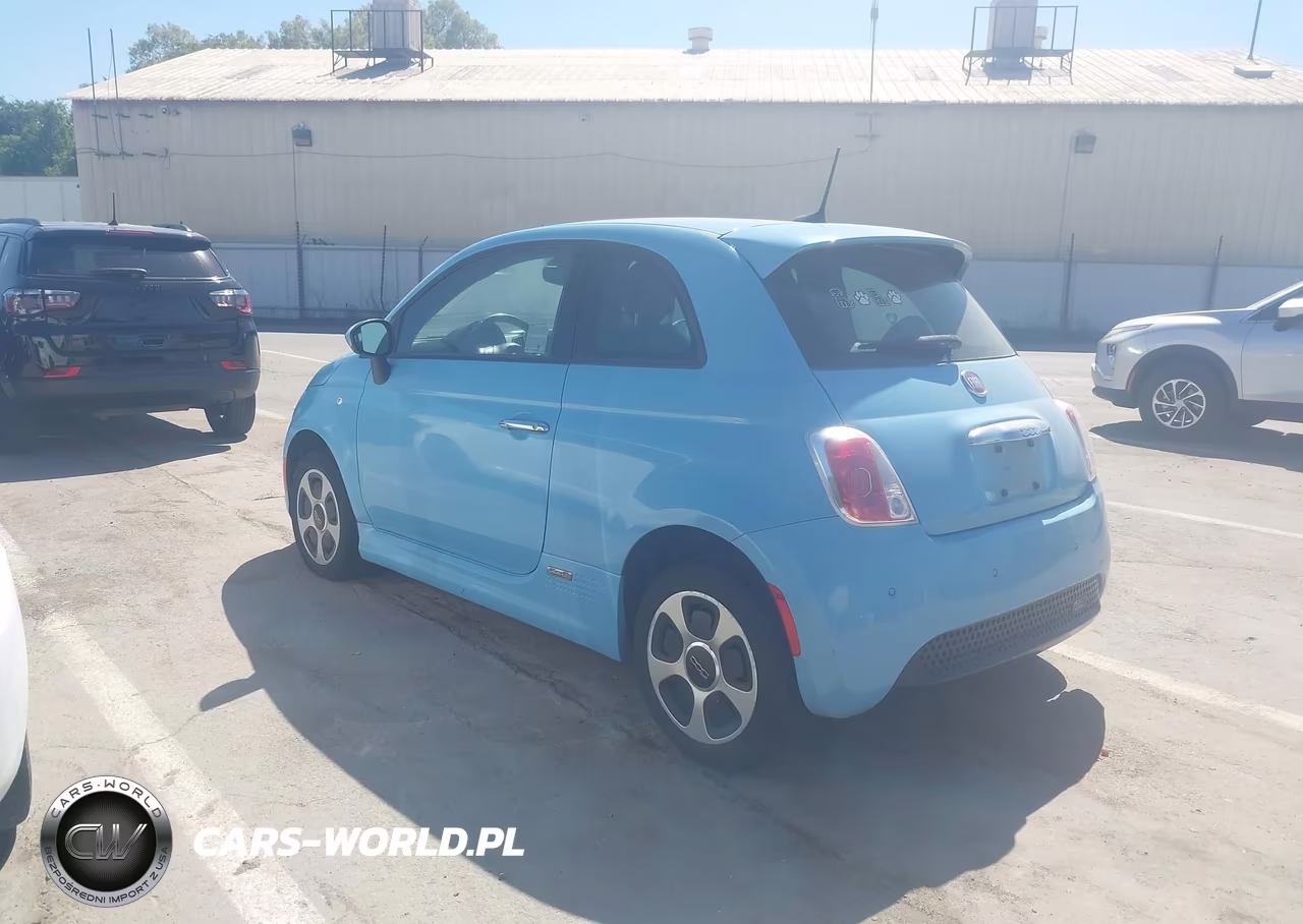 2017 Fiat 500E Battery Electric VIN:3C3CFFGE4HT634365 - 3