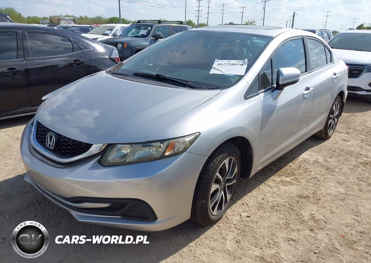 2014 Honda Civic Ex VIN:19XFB2F89EE075971 - 2