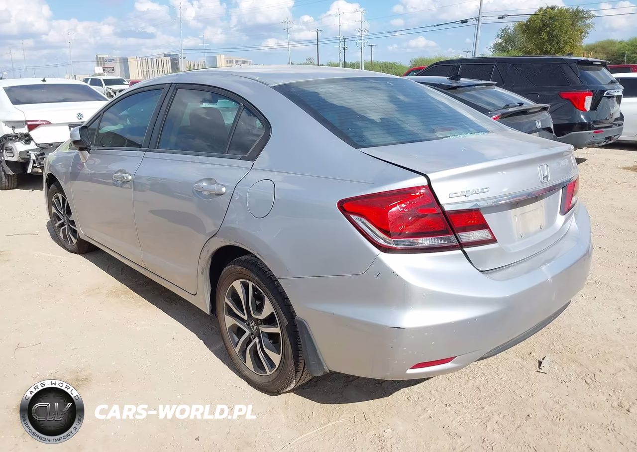2014 Honda Civic Ex VIN:19XFB2F89EE075971 - 3