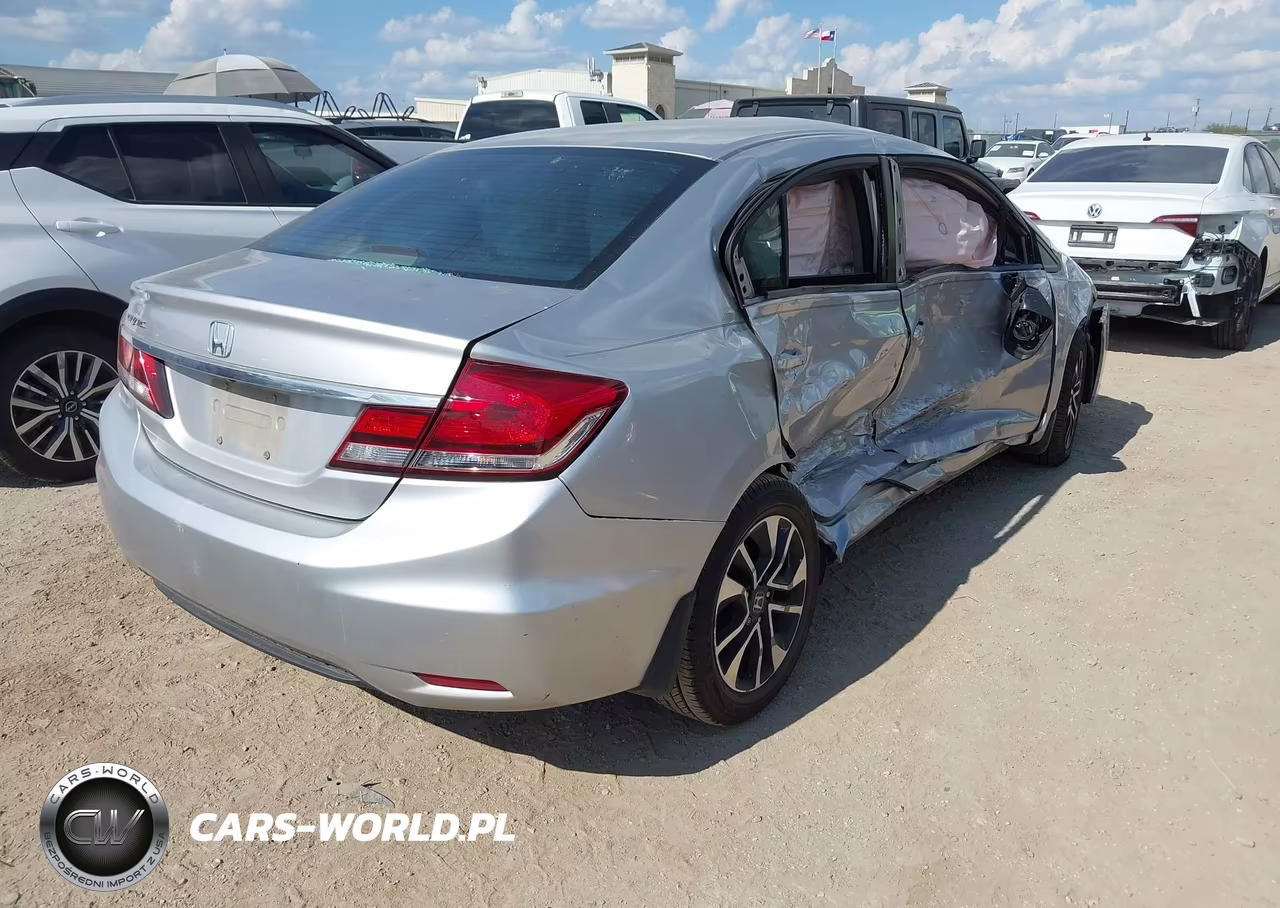 2014 Honda Civic Ex VIN:19XFB2F89EE075971 - 4