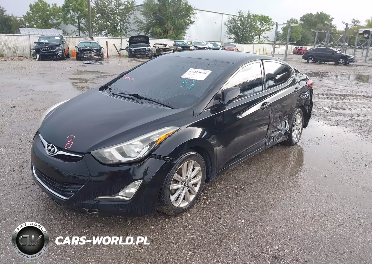 2015 Hyundai Elantra Se VIN:5NPDH4AE2FH577930 - 2